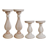 4x Velas Candelabros Decoración Vacaciones Decoración Mesa