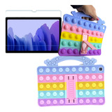 Capa Para Tablet Infantil Galaxy Tab A7 T500 T505 + Película