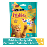 Petisco P/ Gato Friskies Camarão, Salmão, Atum Purina 15x40g