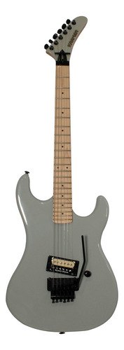 Kramer Baretta Vintage Kbvrbf1 Guitarra Eléctrica Trémolo Color Gris Material Del Diapasón Maple Orientación De La Mano Diestro