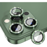 Vidrio Protector Lente Glitter Para iPhone 11 12 12 Mini
