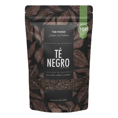 Té Negro 100% Puro Premium Granel, Tgb Superfoods 250gr | MercadoLibre