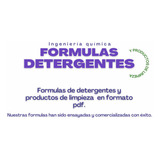 Fórmulas Detergentes