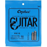 1 Pak De Cuerdas Orphee Rx15 Guitarra Electrica 9/42