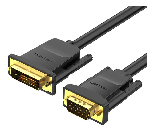 Cable Video Dvi 24+1 A Vga Hd 1080p 60hz 1.5 Metros Vention