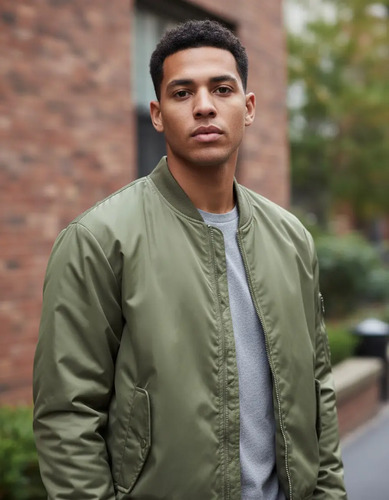 Chamarra Bomber Jacket Gap Para Caballero