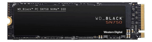 Disco Sólido Interno Wd Black Sn750 2tb Negro Nvme