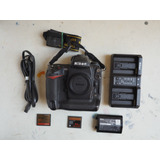 Camára Nikon D3s (39469 Disparos) + 2 Memorias De 64gb
