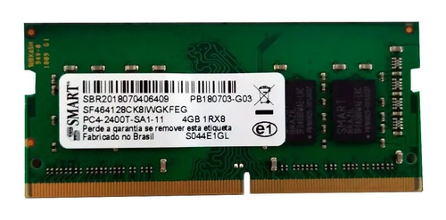 Memoria Ram Para Notebook 4gb Ddr4 2400mhz Pc4-19200