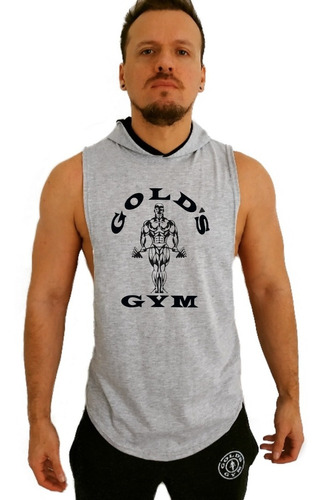 Musculosa Sudadera Capucha Golds2 Gym Gimnasio Crossfit