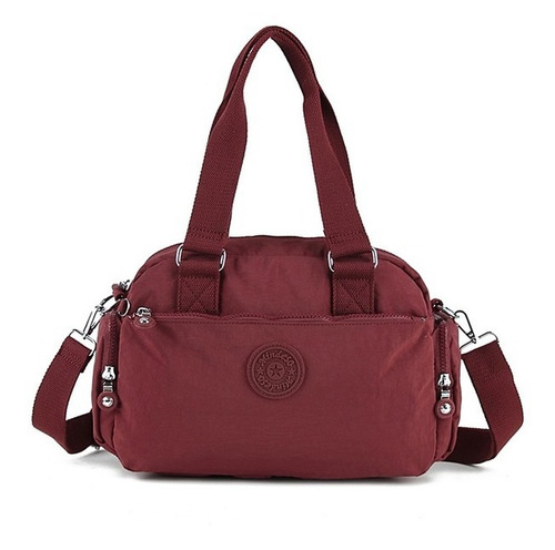 Bolso Bolichero Grande Para Mujer De Nylon Mindesa