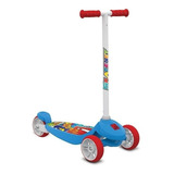 Patinete  Infantil Skatenet Kid Azul 1500 Bandeirantes