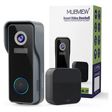 Timbre Inalmbrico Con Cmara Mubview, Wifi, Hd 2k, Visin Noct