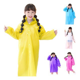 Capa Impermeable Niño/niña Protección Lluvia Tipo Gabardina 