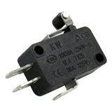 10pcs Chave Micro Switch Fim De Curso Haste 14mm Roldana