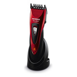 Cortador De Cabelos Flex Clipper Cr-04 Vermelho E Preto Mondial 110v/220v