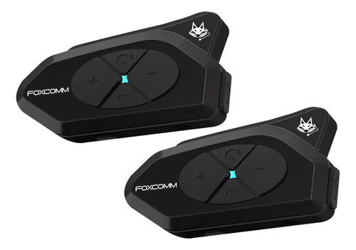 Pack X2 Intercomunicadores Bluetooth Moto Fox G4 (4 Pilotos)