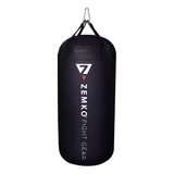 Costal De Boxeo 120 Cm Negro Zemko