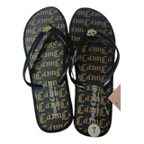 Chanclas Sandalias Juicy Couture Negras Importadas Talla 4cm