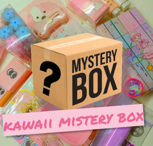 Caja Misteriosa Papelería Kawaii Útiles Escolares