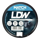 Kit 20 Chumbinho 5.5 Ldw Match 2500 Unidades