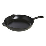 Sartén De Hierro Fundido Staub, Negro, 25 Cm