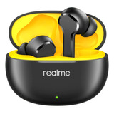 Audífono Realme Buds T110 Negro Ai Enc Para Llamadas 38h 