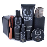Zeus Kit De Cuidado De Barba De Primera Calidad  Juego Compl