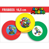 Pack De 33 Frisbees Mario Bros Fortnite Souvenir 16.5cm 