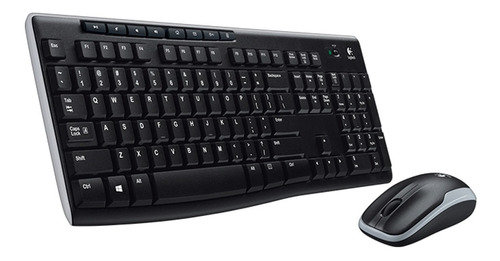 Kit Mouse Y Teclado Logitech Mk270