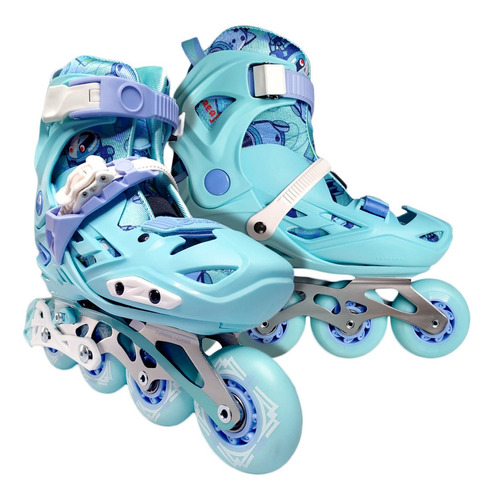 Patines Freeskate Infantil Ajustable Slalom Y Uso Urbano