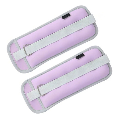 Par Polainas De Tobillo 500 Gramos Cada Una Ejercicio Pesas Color Violeta Claro | MercadoLibre