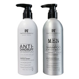 Shampoo Martha Debayle Anti-dandruff Dama Y Body Wash Hombre