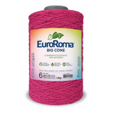 Barbante Big Cone Pink Cor 550 Nº6 Com 1,8kg Euroroma Oferta