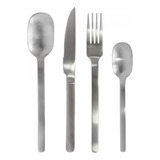 Set X 24 Cubiertos Sakura Matt Stainless Steel Original