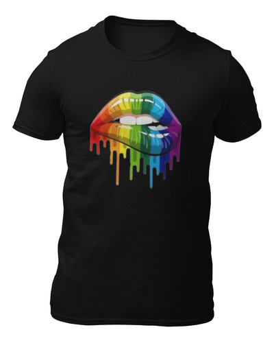 Playera Lgbt Pride Labios