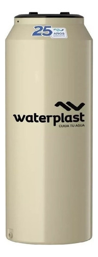 Tanque De Agua Waterplast Ultradelgado Tricapa Vertical Polietileno 500l De 136 cm X 72 cm