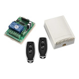 Kit Receptor Inalambrico  1 Canal Y 2 Controles Remoto