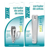 Kit Cortador De Unha Mão E Pé De Aço Nail Care Trim