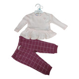 Conjunto Ropa Calvin Klein Para Bebé Niña 