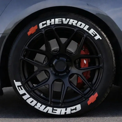 Letras Para Llantas Chevrolet Personalizadas Racing | Meses sin interés
