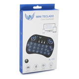 Mini Teclado Iluminado Sem Fio Touchpad Altomex Al-313