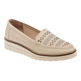 Zapato  Been Class 16032 Color Beige Para Mujer Tx4