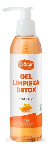 Gel De Limpieza Facial Detox Naranja 200gr Collage Momento De Aplicación Día/noche Tipo De Piel Todo Tipo De Piel