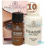 10 Henna Para Sobrancelhas Preto Phállebeauty Top Revenda