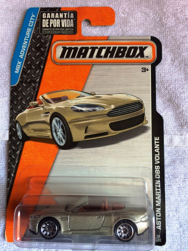 Aston Martin Dbs Volante, Mbx Adventure City, Matchbox 2015