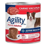 Agility Para Perro Adulto De Carne En Lata De 340gr X 6un