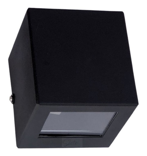 Aplique Pared Cubo G9 Exterior Luz Moderna Bidireccional