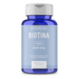 Vitaminas De Biotina En Cápsulas Fynutrition 2500mcg Pelo, Piel Y Uñas 60 Un.