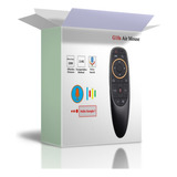Controle Air Mouse Giroscópio Comando De Voz 2.4ghz Tv Box